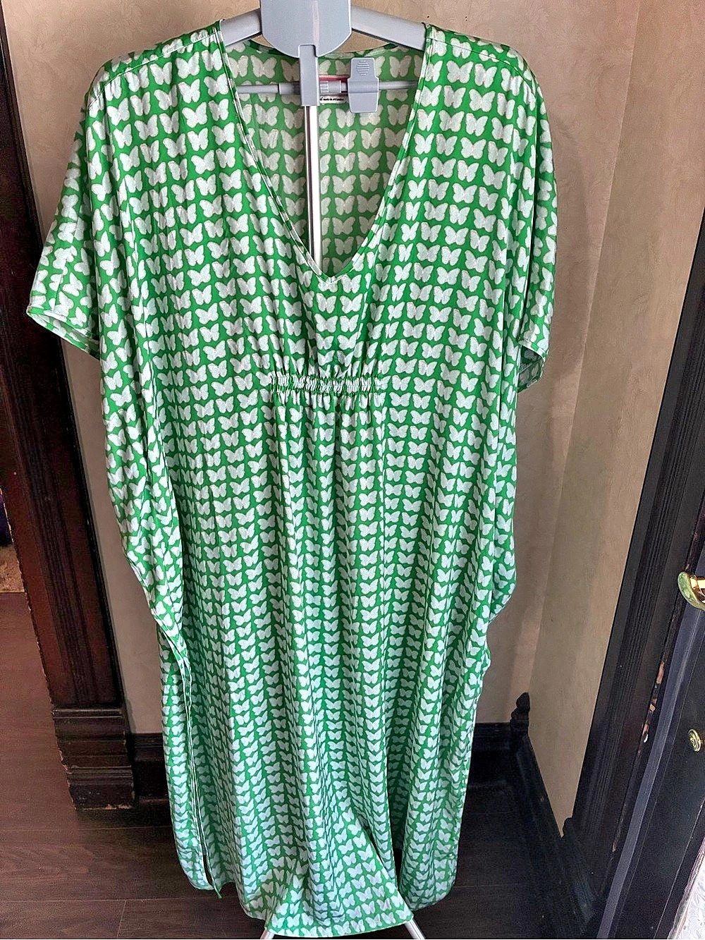 SZ Large/XL Kate Spade New York Spring Flight Lawn Dress Butterfly Print
